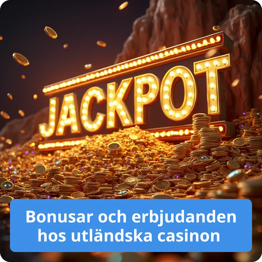 Bonusar och erbjudanden hos utländska casinon – vad du kan få Bonusar och erbjudanden hos utländska casinon